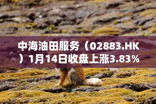 中海油田服务（02883.HK）1月14日收盘上涨3.83%，成交7027.73万港元