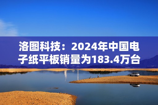 洛图科技：2024年中国电子纸平板销量为183.4万台