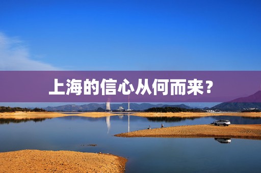 上海的信心从何而来？