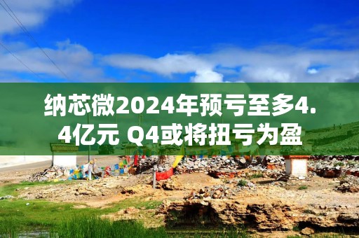 纳芯微2024年预亏至多4.4亿元 Q4或将扭亏为盈