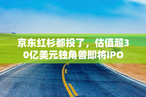 京东红杉都投了，估值超30亿美元独角兽即将IPO