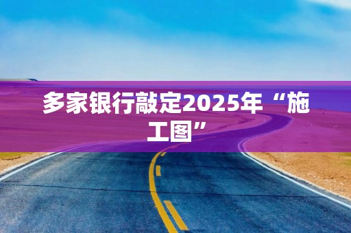 多家银行敲定2025年“施工图”