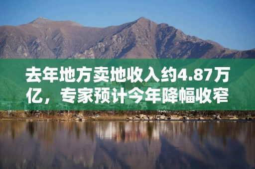 去年地方卖地收入约4.87万亿，专家预计今年降幅收窄