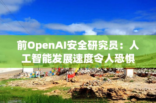 前OpenAI安全研究员：人工智能发展速度令人恐惧