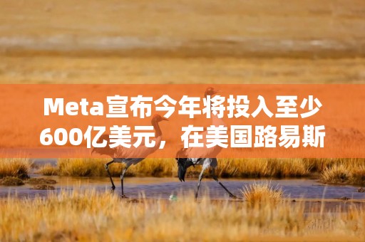 Meta宣布今年将投入至少600亿美元，在美国路易斯安那州兴建坐拥130万颗GPU的AI数据中心