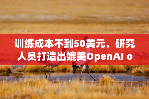 训练成本不到50美元，研究人员打造出媲美OpenAI o1的推理模型