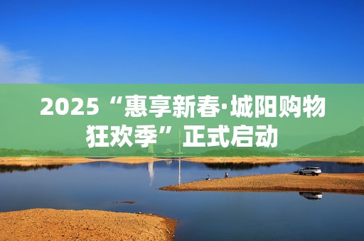 2025“惠享新春·城阳购物狂欢季”正式启动