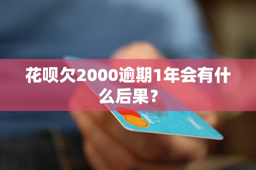 花呗欠2000逾期1年会有什么后果？