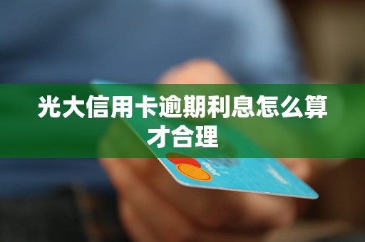 光大信用卡逾期利息怎么算才合理