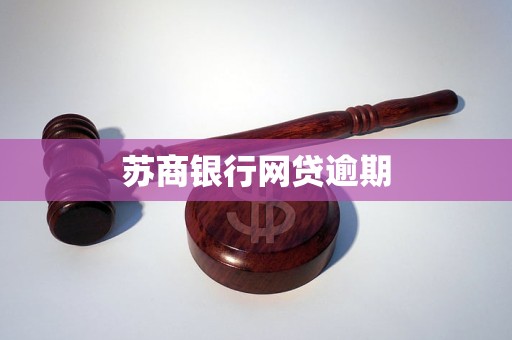 苏商银行网贷逾期