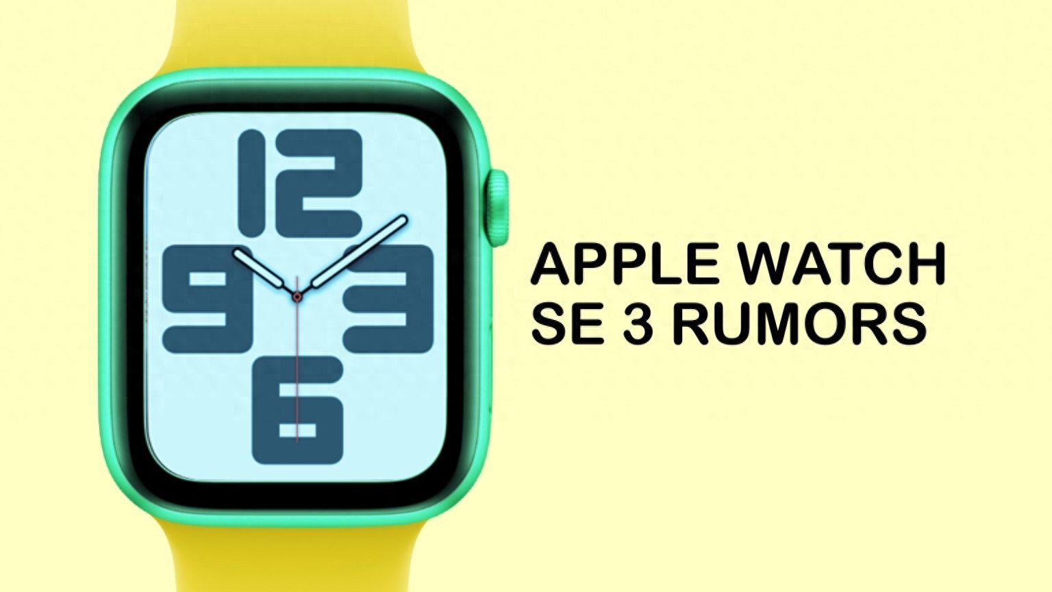 消息称Apple Watch SE 3采用海洋回收的塑料材质